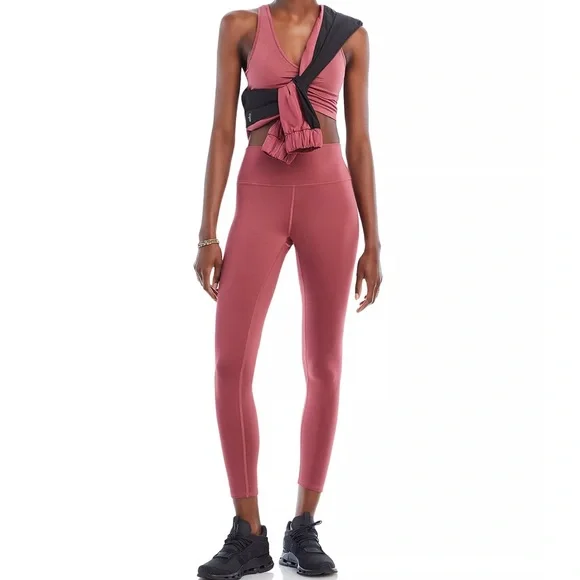 ALO High-waist Airbrush Legging Mars Clay - Picture 2 of 4